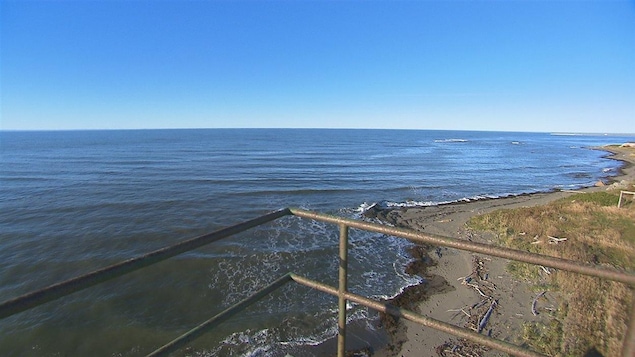 Vue sur le fleuve Saint-Laurent