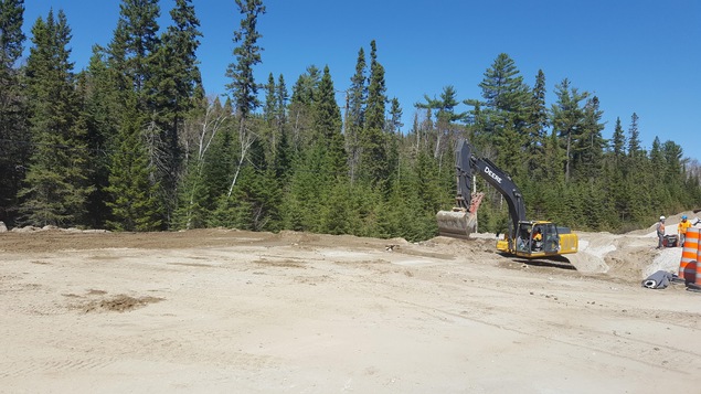 Travaux sur la route 117, au km 335 Travaux sur la route 117, au km 335