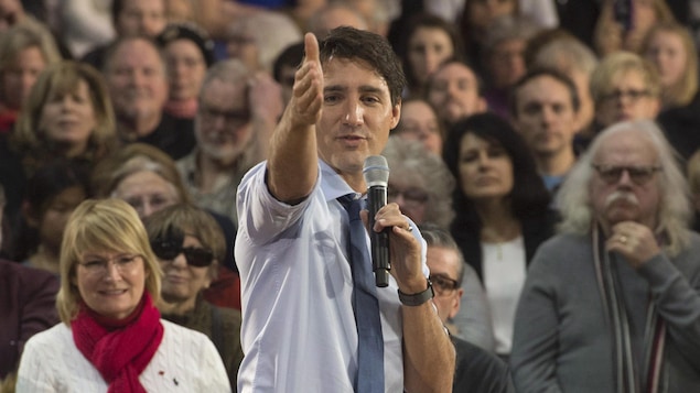 Le premier ministre Justin Trudeau en tournée à Peterborough