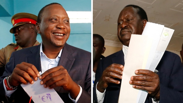 Uhuru Kenyatta et Raila Odinga Uhuru Kenyatta et Raila Odinga