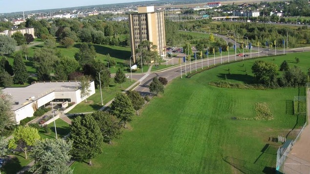 Vue aérienne du campus