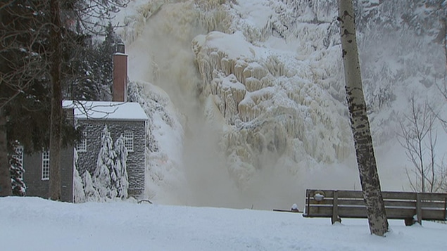 La chute de Val-Jalbert