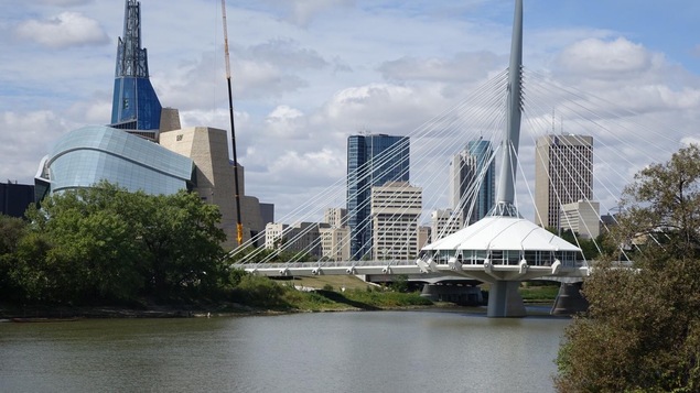 La ville de Winnipeg, au Manitoba. La ville de Winnipeg, au Manitoba.