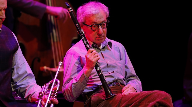 Woody Allen lors d'un concert en 2014 à Monaco Woody Allen lors d'un concert en 2014 à Monaco