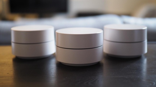 Les routeurs en réseau maillé Google Wifi. 