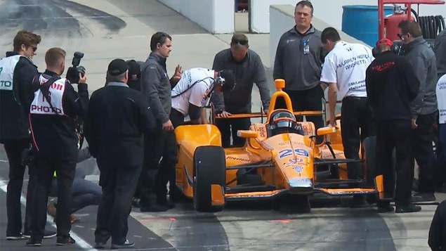 Fernando Alonso à Indianapolis Fernando Alonso à Indianapolis