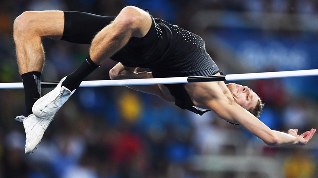 Derek Drouin aux Jeux olympiques de Rio Derek Drouin aux Jeux olympiques de Rio