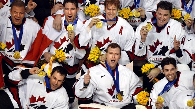 L'équipe canadienne aux Jeux olympiques de Salt Lake City