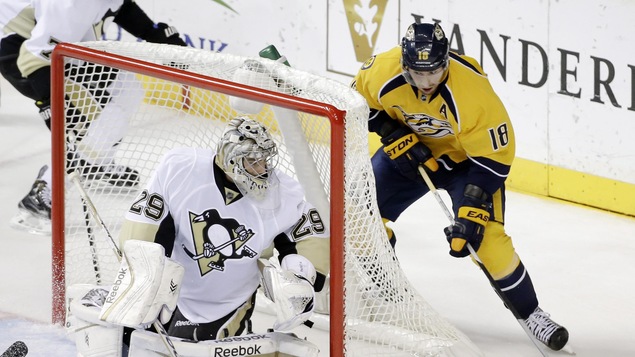 Le gardien des Penguins de Pittsburgh Marc-André Fleury et l'attaquant des Predators de Nashville James Neal pourraient prendre le chemin de Las Vegas au repêchage d'expansion Le gardien des Penguins de Pittsburgh Marc-André Fleury et l'attaquant des Predators de Nashville James Neal pourraient prendre le chemin de Las Vegas au repêchage d'expansion