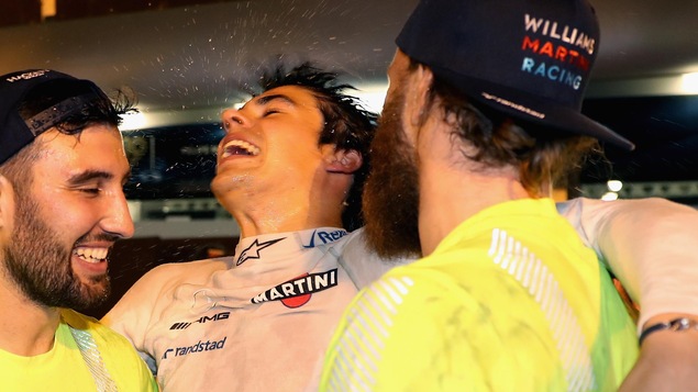 Lance Stroll à Bakou