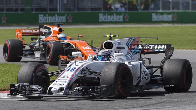 Lance Stroll au Grand Prix du Canada Lance Stroll au Grand Prix du Canada