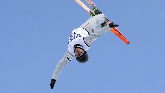 Le skieur acrobatique Olivier Rochon