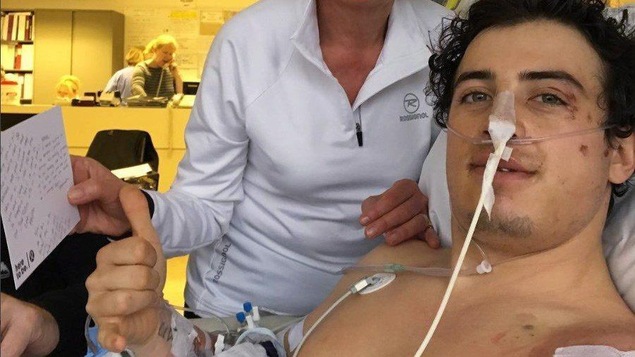 Le planchiste Mark McMorris Le planchiste Mark McMorris