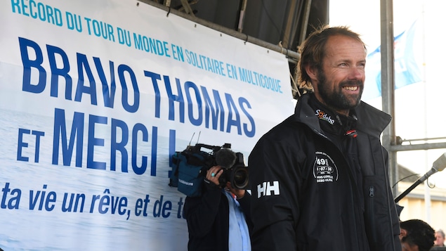 Le skipper français Thomas Coville Le skipper français Thomas Coville