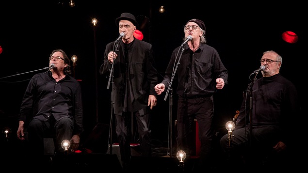 Les Charbonniers de l'enfer lors du spectacle des Fêtes Excusez-les!