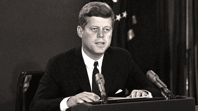 <b>John F. Kennedy dévoile la présence de missiles à Cuba</b> | ©AP