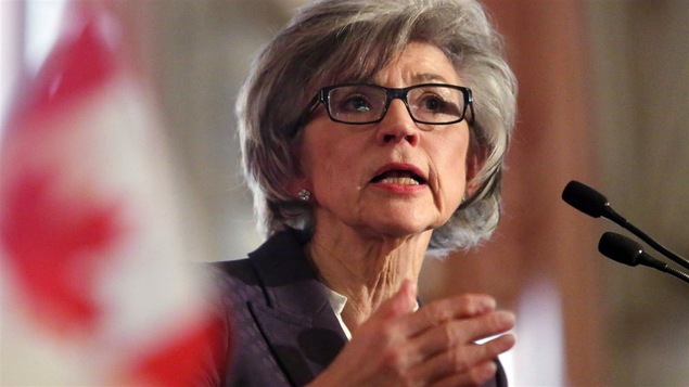 La juge en chef Beverly McLachlin