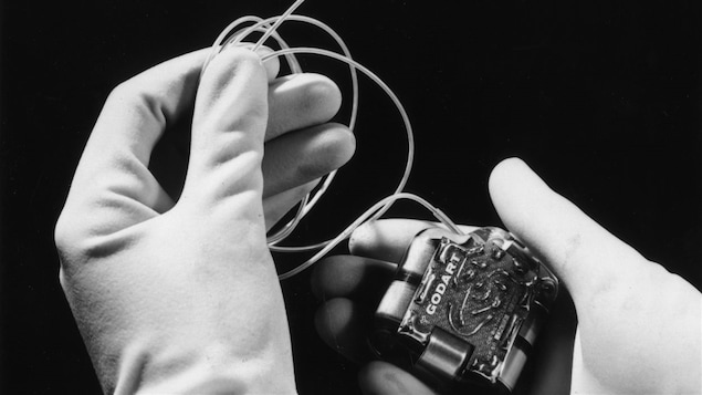 Un prototype de stimulateur cardiaque dans les années 60