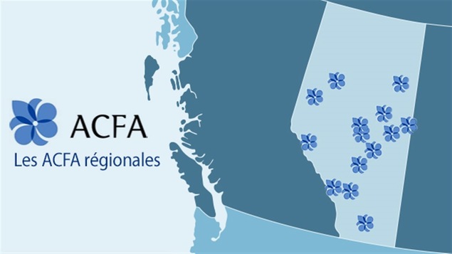 La répartition des ACFA régionales en Alberta
