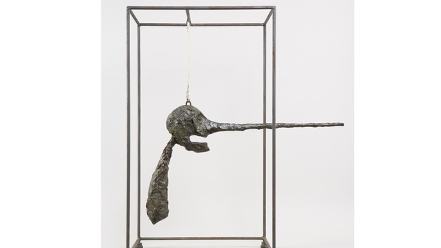 Alberto Giacometti, Le Nez, 1947. Bronze, 80,9 x 70,5 x 40,6 cm