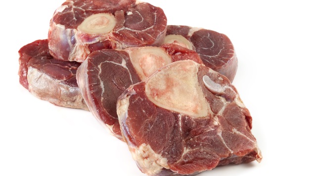 De la viande pour préparer un osso buco