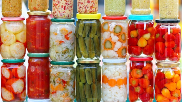 Des aliments fermentés
