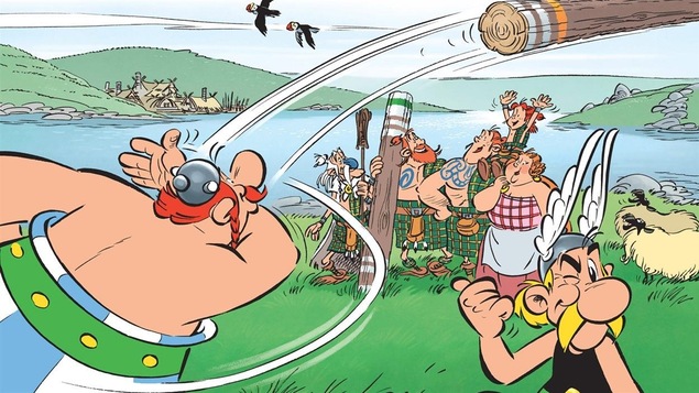 La couverture du 35e tome d'Astérix