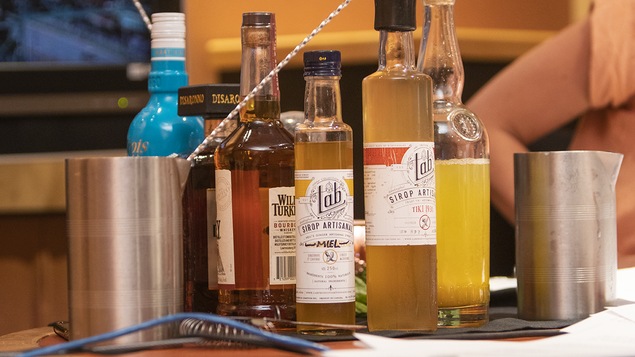Quelques ingrédients utilisés par la mixologue Gabrielle Panaccio pour la confection de ses cocktails de la semaine.