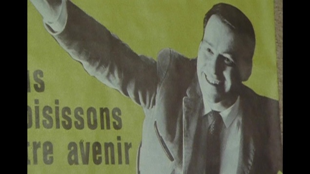 Affiche du Rassemblement pour l'indépendance nationale (RIN) | ©Archives de Radio-Canada