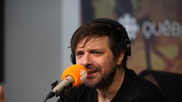 Christian Lapointe, en studio