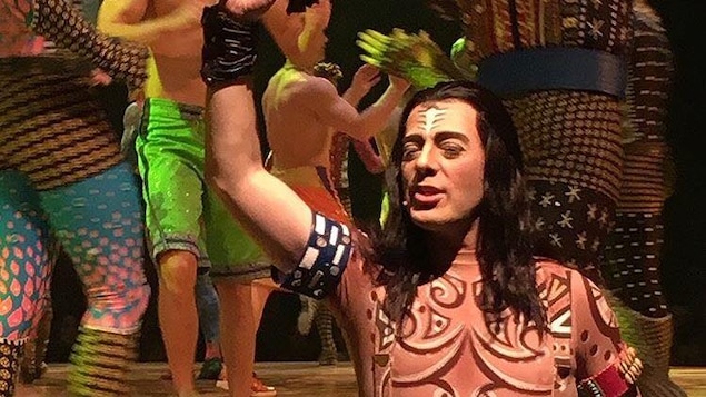 Le chanteur acadien Christian Kit Goguen en vedette dans le spectacle Totem du Cirque du soleil