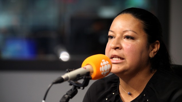 Claudia Delgado, en studio
