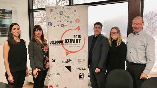 Comité organisateur du colloque AZIMUT qui se tiendra à Baie-Comeau