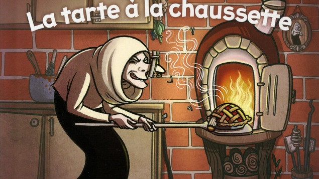 Le conte La tarte à la chaussette de Myriam Roy et Alain Lessard.