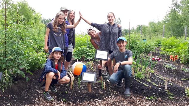 L'organisme Croquarium poursuit sa mission auprès des jeunes avec un jardin collectif.