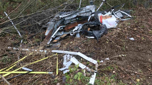 Dépôt de déchets illégaux au Parc national Opémican