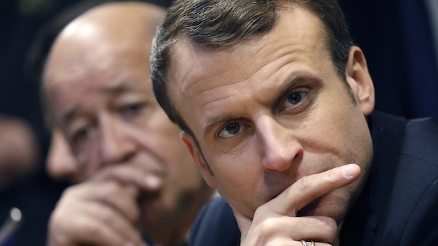 Emmanuel Macron, le 9 janvier 2018