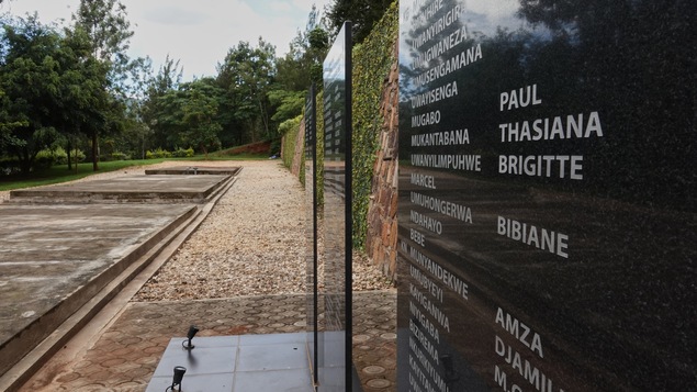 Monument en mémoire des victimes du génocide rwandais
