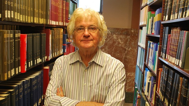 Matthias Rioux à la bibliothèque de l'Assemblée nationale du Québec