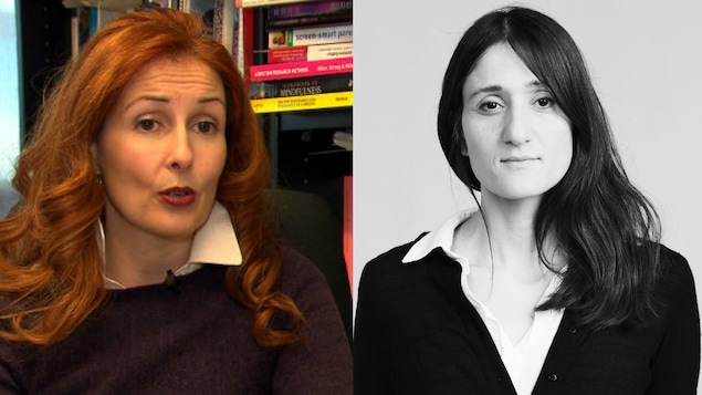Magalie Dufour et Andrea Cohen