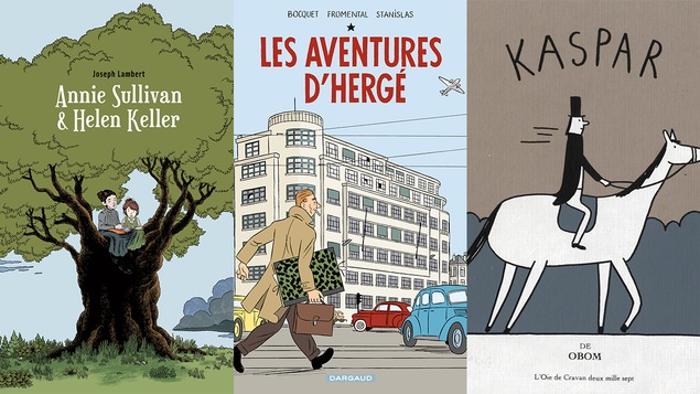 Trois BD.