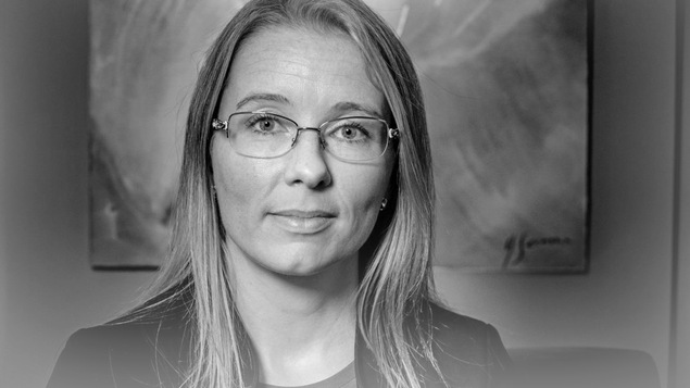 Une photo de Cynthia Turcotte, cette psychologue qui a reçu un traitement de Glybera lors d'un essai clinique à Chicoutimi.