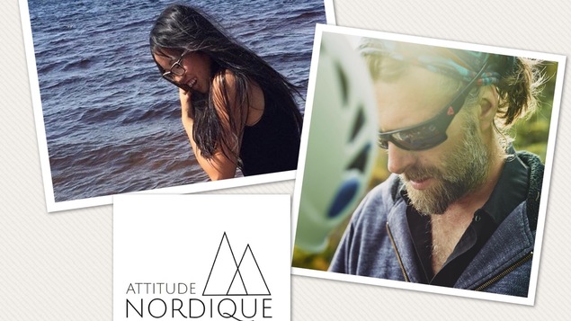 Frederick Fournier et Coralie Dumais, propriétaires de l'entreprise Attitude Nordique