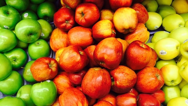 Des pommes de toutes les couleurs Des pommes de toutes les couleurs