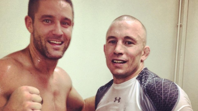 Bruno Lurette et George Saint-Pierre