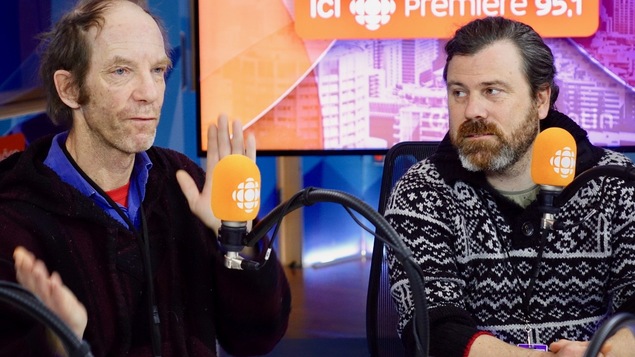 Pascal est accompagné du réalisateur Vincent Audet-Nadeau.