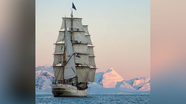 Le voilier néerlandais Bark Europa