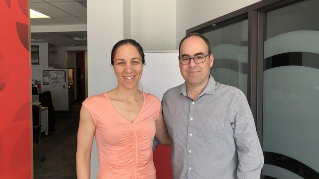 Heidi Levasseur et Vincent Leroux