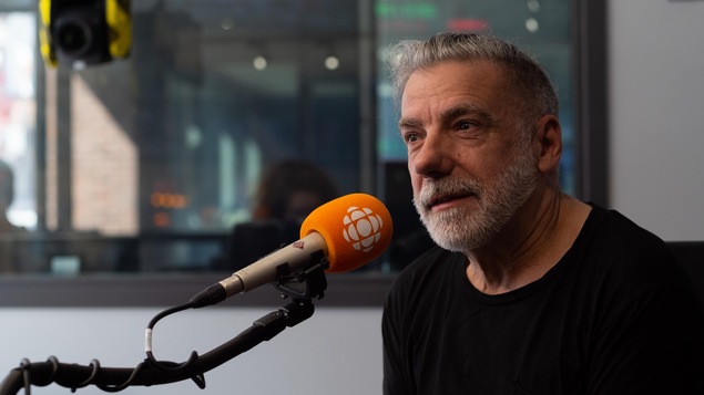 Jacques Leblanc, en studio.
