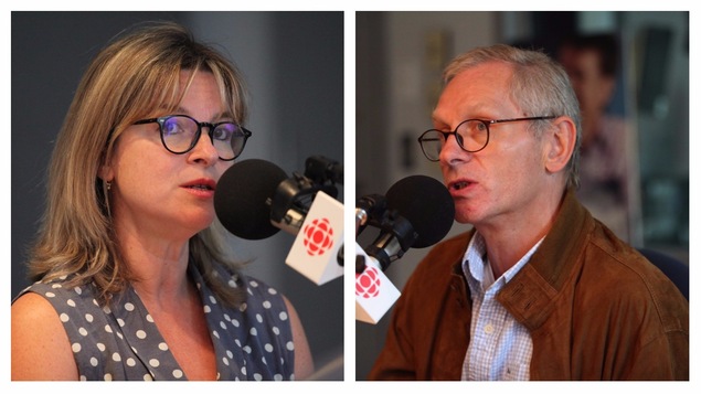 Michèle Jadin, coordonnatrice de recherche en cardiologie pour l’IUCPQ et Dr Olivier Bertrand, cardiologue.